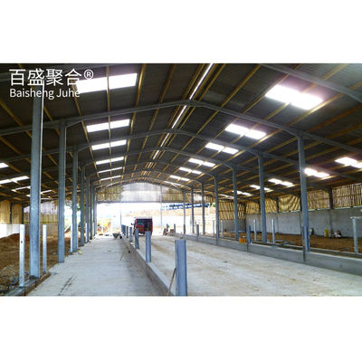 Custom-Design Prefabricated Steel Structure Industrial Building with Metal Frame Hall