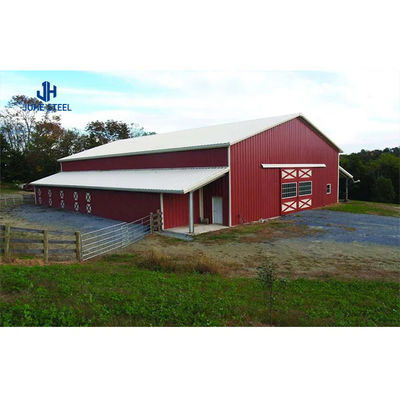 Custom-Design Prefabricated Steel Structure Industrial Building with Metal Frame Hall