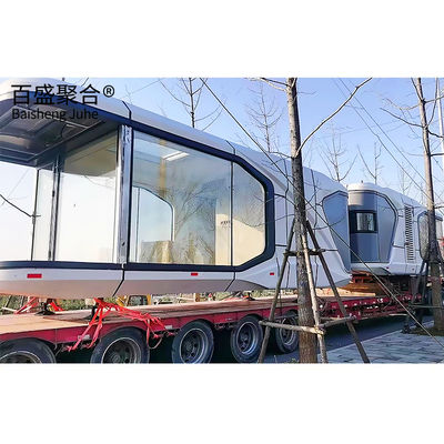 2023 Aluminum Space Capsule Mobile Integrated House Transport and Load Special Shipment