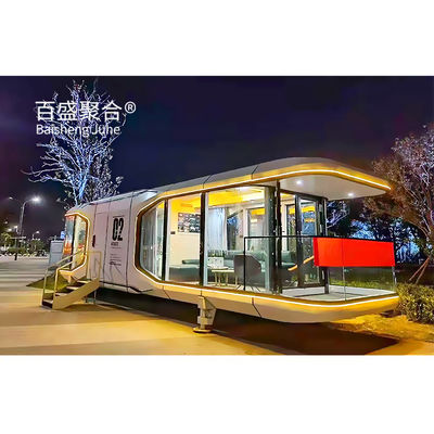 Modern Design Style Customized Color Space Capsule Smart Home AI Voice Container House