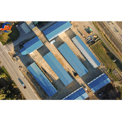 Customized Steel Metal Frame Structure Workshop for Car Park and Hospital Design