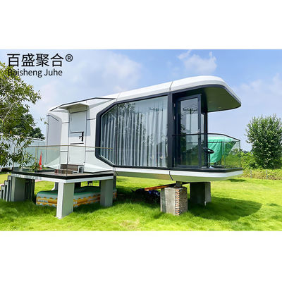 Space Capsule Hotel Modern Prefab Homes with Eco Friendly Design and Standard Plan