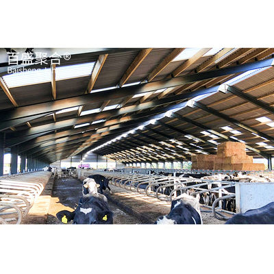Cutting Service Q235 Low Carbon Steel Mobile Farming Shed for Chicken Pig Goat Cow