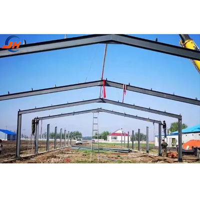 Galvanized Frame Industrial Custom Prefab House with C.Z Shape Steel Channel Purlin
