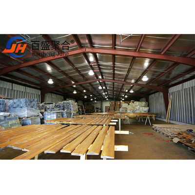 Galvanized Frame Industrial Custom Prefab House with C.Z Shape Steel Channel Purlin