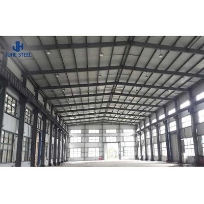 Light Steel Structure Warehouse with Self Storage Roof Trusses and Prefabricated Frame