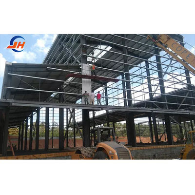Industrial Shed Drawing Prefab Metal Shop Buildings With Light Structural Construction