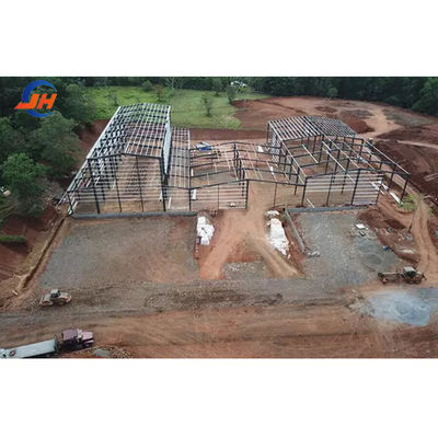 Industrial Shed Drawing Prefab Metal Shop Buildings With Light Structural Construction