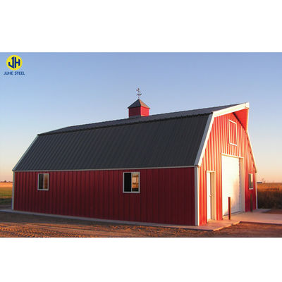 Kiosk Prefabricated Steel Structure Buildings Two Storey Villa Commercial Shed