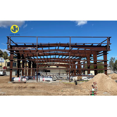 Prefabricated Warehouse/Hangar Building with Light Steel Frame and Aluminum Alloy Window