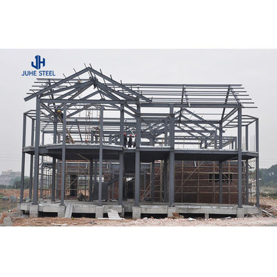 Q235Q345 Steel Structure Prefab House with Quick Installation and Low Carbon Material