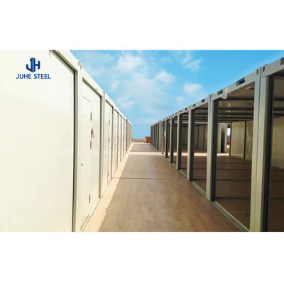 Flat Pack Shipping Container Homes With Steel Framed Metal Structure