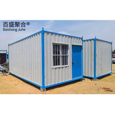 Commercial Prefab Reinforced Mobile Warehouse Flat Pack Container Homes Q235 Q235B Q355 Q355B