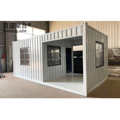 Commercial Prefab Reinforced Mobile Warehouse Flat Pack Container Homes Q235 Q235B Q355 Q355B
