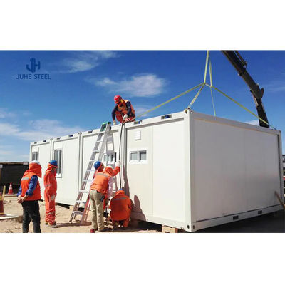 Commercial Prefab Reinforced Mobile Warehouse Flat Pack Container Homes Q235 Q235B Q355 Q355B