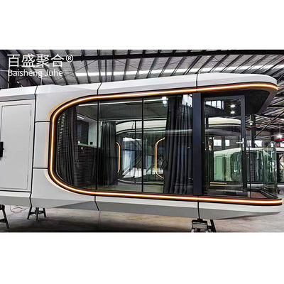 Transport And Load Simplified 20ft  Flat Pack Container House For Space Capsule Living