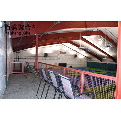 Light Basketball Court Metal Building with Painting and C.Z Shape Steel Channel Purlin