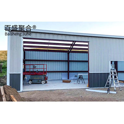 Light Basketball Court Metal Building with Painting and C.Z Shape Steel Channel Purlin