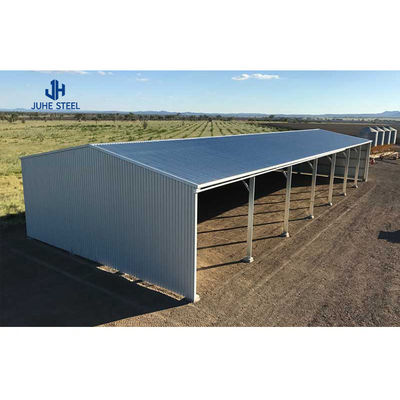 Customized Prefabricated Pole Barn Kits Steel Structure Warehouse Farm Shed Workshop