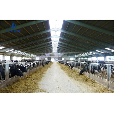 AiSi Standard Welding Dairy Cow Farm Shed House with Customized Processing