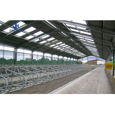 Customized Color Light Steel Structure Goat Farm House Sheep Shed Cattle Farm Cow Shed Construction