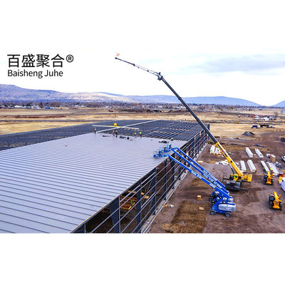 Q235B/Q345B Low Carbon Steel Workshop Layout and Design for Fabricated Warehouse