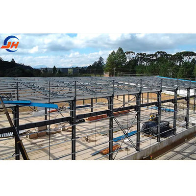 Q235B/Q345B Low Carbon Steel Workshop Layout and Design for Fabricated Warehouse