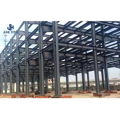 Aluminum Alloy Window Customized Size Steel Structure Building Hot Dip Galvanized Paint Spraying
