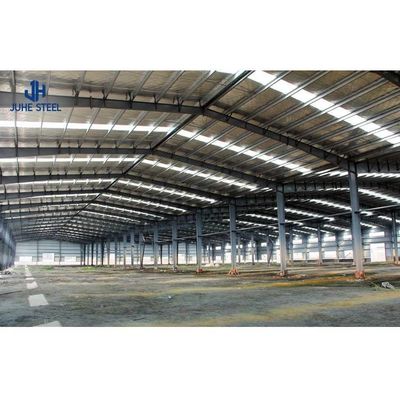 Aluminum Alloy Window Customized Size Steel Structure Building Hot Dip Galvanized Paint Spraying