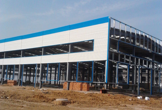 Wide Width Pre Built Light I Beam Warehouse Construction with Aluminum Alloy Window