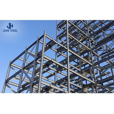 Q235B Aluminum Alloy Window Practical Steel Structure Building Long-span Grid Structure