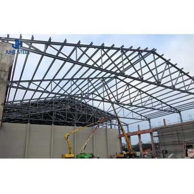 Light Steel Q355 Q235 Frame Prefab Steel Structure Hangar For Warehouse Workshop House