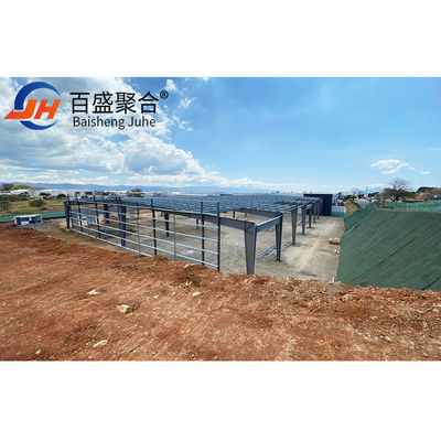 Prefabricated Metal Building Steel Structure Warehouse Frames Made of C.Z Shape Steel