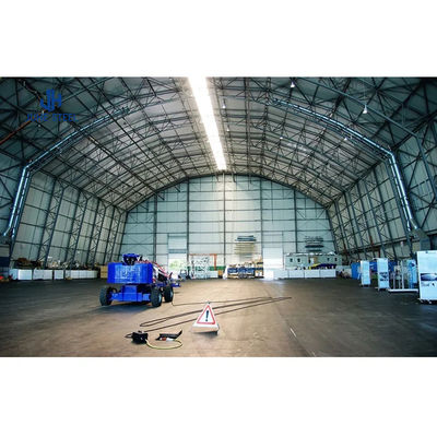 Mobile Aircraft Hangar Steel Structure Building with Aluminum Alloy Window Tolerance ±1%