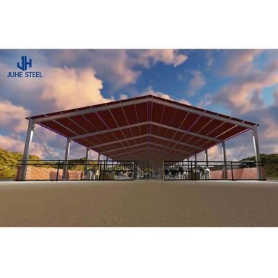 Tolerance ±1% Customized Light Steel Structure Farm Shed Storage Warehouse Building