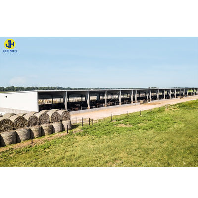 Q235B/Q345B Low Carbon Steel Farm Warehouse With Decoiling Processing Service