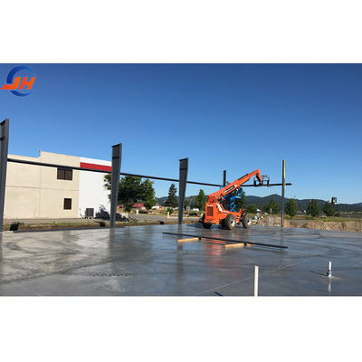 Sliding Door Steel Structure Industrial Workshop Large Span Welding Processing Service