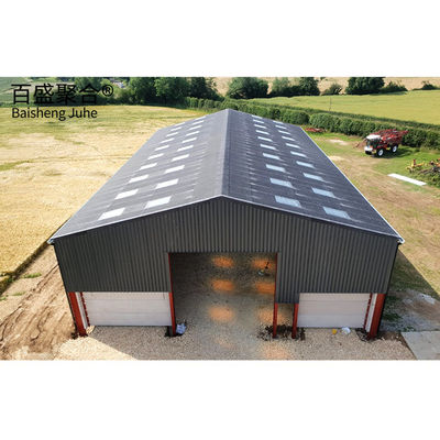 Painted Q235B/Q345B Low Carbon Versatile Farm Sheds For Prefab Warehouse