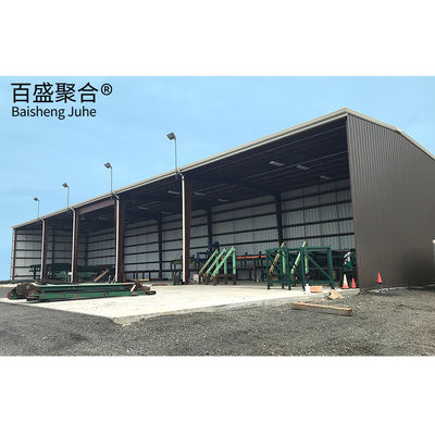 Q235/Q235B/Q355/Q355B Metal Farm Sheds Warehouse With Aluminum Alloy Window