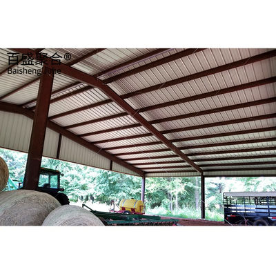 Farm Management Q235/Q345B Grade Prefab Metal Barn Homes Prefabricated Metal Barns