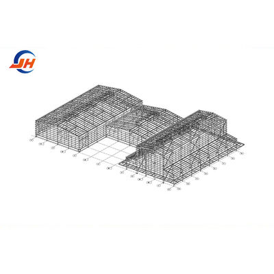 Fabrication Prefabricated Warehouse Workshop Building with Q235 Q355B Steel Structure
