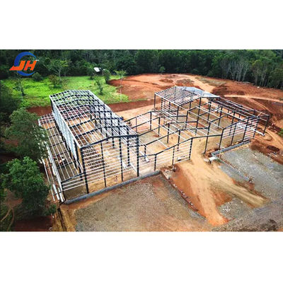 Fabrication Prefabricated Warehouse Workshop Building with Q235 Q355B Steel Structure