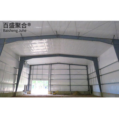 Light Steel Structure Frame Metal Hay Storage Rural Farm Sheds