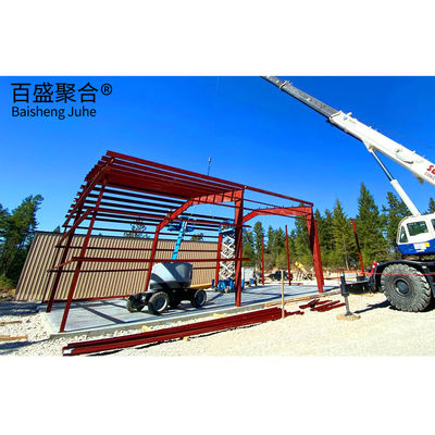 Light Steel Structure Frame Metal Hay Storage Rural Farm Sheds
