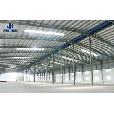 Sliding Door Industrial Shed for Ceramic Processing Steel Tools Customization Workshop