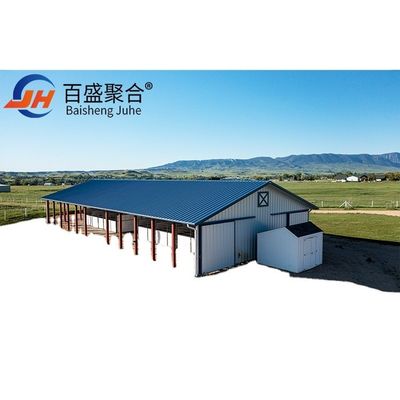 Q235B/Q345B Low Carbon Steel Steel Structure Chicken Coop Prefabricated Chicken Houses