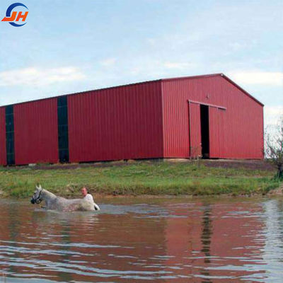 Steel Structural Fabrication Construction Chicken House For Goat Shelter Poultry Farm