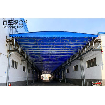 Steel Material Retractable Carport Folding Garage Awning Tent for Caravan and Carport