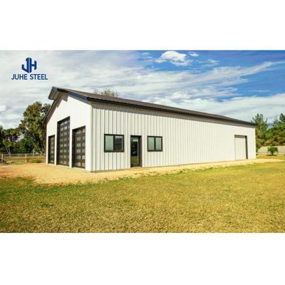 Steel Grade Color Waterproof Garden Shed Carport Prefab Metal Garage Car Parking Shed