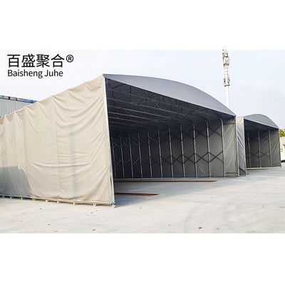 Standard AiSi Big Car Parking Mobile Movable Metal Frame Tent